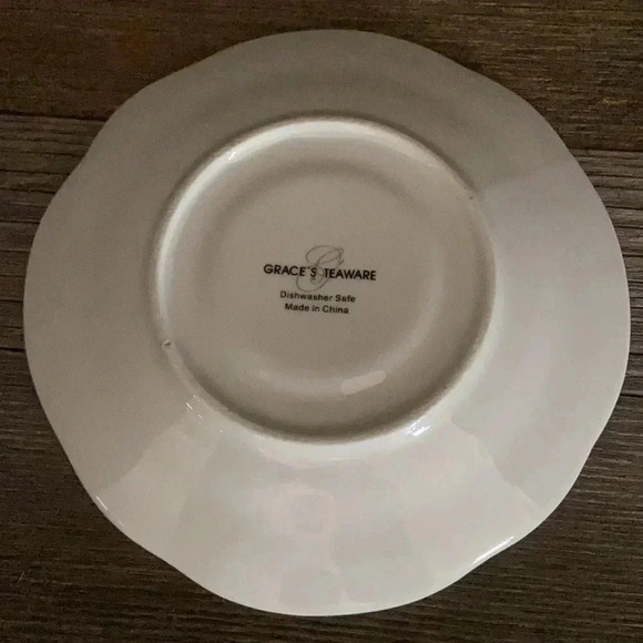 Graces Teaware |  Josephine Black cup & saucer - Picture 6 of 6